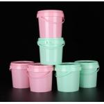 Screen Printing Plastic Food Pail Customized 0.2L-20L Capacity for sale