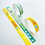 Eco-Friendly and Customizable Paper Event Wristbands for Community Events and Fairs