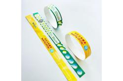 China Eco-Friendly and Customizable Paper Event Wristbands for Community Events and Fairs supplier