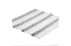China Stainless Steel Mesh Architectural Woven Wire Mesh For Facade Cladding supplier