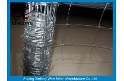 China Hot Dip Galvanized Field Fence Rectangle Hole Shape For Livestock Protection supplier