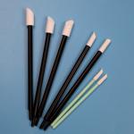 Lint Free Black PP Stick 8mm PU Foam Swab Mimaki Printer Cleaning Ruby Stick Swab Suppliers for sale