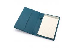 China 15W Fast Wireless Charging A4 PU Cover Notebook Wireless Charger supplier
