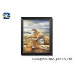 3D Effect Lenticular Flip Wolf / Eagle Pattern PP / PET Material Wall Poster