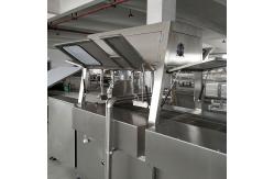 China Industrial 400mm Belt Width Chocolate Enrobing Machine For Wafers / Wafer Rolls supplier