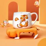 Cartoon Tiger Coffee Mug Creative Simplicity Home Office With Hot Coffee Water Mug for sale
