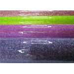 Chunky Customized Colorful Glitter Pvc Fabric Soft Handfeeling For TV Background Wall for sale