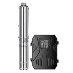 Stainless Steel Solar Deep Well Water Pump Kit 12V MPT Controller For Well Pond Farm for sale