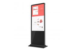 China 65Inch Interactive Touch Screen Kiosk Floor Standing Android For Bank supplier