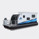 TV Entertainment House Boat 7.9m Length For Fishing Activities for sale