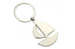 China Effortlessly Stylish Charming Iron Keyring For Keychain Lovers supplier