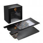 Baseball Cap Gift Tuck Top Boxes With Clear PVC Window And Glossy Lamination for sale
