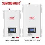 48V 12KW Hybrid Solar Power Inverter Low Frequency Sine Wave Inverter 80A