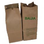 30 Gallon Open Top Brown Paper Lawn Bags Custom Thickness Size for sale