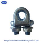 Power Line Carbon Steel Preformed Adjustable Wire Rope Clip Clamp ISO9001 for sale