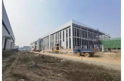 China Modern Prefabricated Light Steel Structure Workshop Farm Building Warehouse Hall supplier