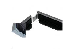 China Black Anodized Aluminum Solar Panel Frame With With Cutting / Punching supplier