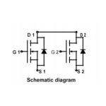 Solar Inverters 6A 20V Mosfet Power Transistor With High Switching Speed