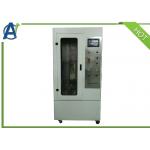 Automatic Vertical Flame Propagation Cable Testing Machine With Fume Hood for sale