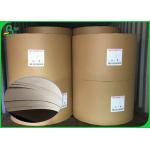 Eco - Friendly 40gsm 50gsm Brown Food Grade Paper Roll / Food Wrapping Paper For Pakages for sale