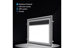 China Commercial LED Crystal Light Box Acrylic LED Display Screen Advertising Light Boxes supplier