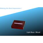 LED LIGHT ROSEWOOD BASE/CRYSTAL AWARD BASE/BLACK LIGHT BASE/LED LIGHT BLACK WOOD BASE for sale