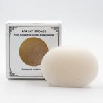 Oval Konjac Sponge Biodegradable for sale