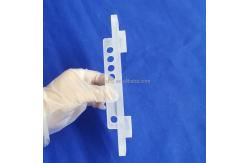 China Opaque Perforated Quartz Glass Sheet Customized Size supplier