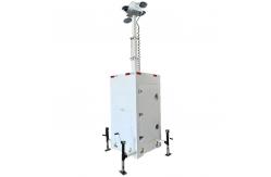 China Cube Mobile Surveillance Tower Security Camera Tower For Sporting Events supplier