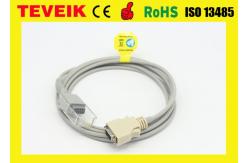 China Siemens Drager SpO2 Extension Cable Compatible with IACS C500 14pin to DB 9pin supplier