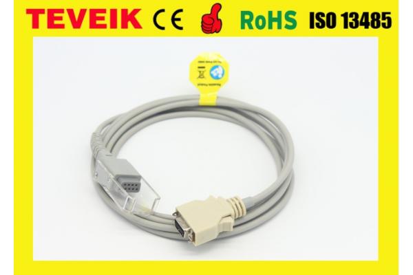 Siemens Drager SpO2 Extension Cable Compatible with IACS C500 14pin to DB 9pin