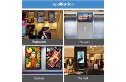China Android 7.1 Indoor Digital Advertising Screens Wifi LAN 4G CMS Optional supplier