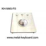 38mm Industrial Trackball Mouse 5VDC IP65 With 3 Round Waterproof Buttons for sale