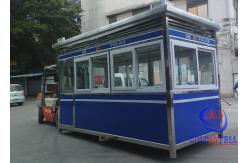 China Single Persone Space Portable Security Sentry Box Prefabricated Size Customize supplier