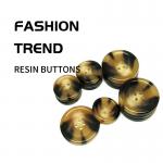 Custom Novelty Bulk ing Buttons Fashion Fisheye Resin Button Suits Sweater Shirt