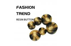 China Custom Novelty Bulk ing Buttons Fashion Fisheye Resin Button Suits Sweater Shirt supplier