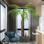 Dorm Room 3 Meter Artificial Potted Floor Plants Phoenix Palm Tree Plants for sale