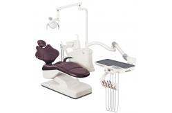China Class II Dental Unit Chair Grey With Rotatable Unit Box supplier