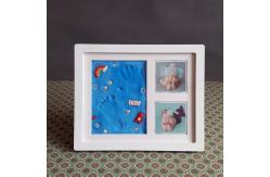 China Ornament Keepsake Picture Frame 28X23CM Handprint and Footprint Frame Kit supplier