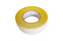China Heat Resistant Double Sided Carpet Tape , Rough Surface Carpet Sealing Tape Yellow supplier