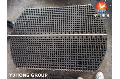 China EN 10025-2 S235JR Carbon Steel Baffle Tubesheet For Heat Exchanger supplier