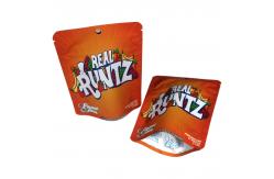 China Custom Logo Matte Zipper Stand Up Pouch Cookies Packaging Soft Touch Mylar Bag supplier