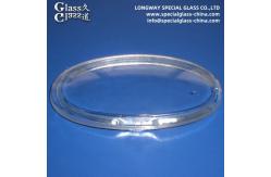 China Durable Molded Soda Lime Glass Light Cover For Headlight Lamp Cover supplier