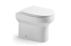 China Disable Sanitary Ware Ceramic Floor Toilet And Basin Set For Hospital supplier