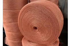China Knitted Copper Wire Mesh For Industrial Commercial And Agricultural Use supplier