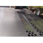 Customized Hexagonal Perforated Metal Sheet 1.2mm 1.5mm Thickness