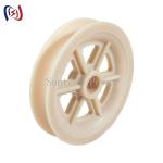 Nylon Sheave Wheels Conductor Stringing Pulling Pulley Block With Ball Bearings for sale