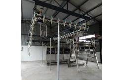 China 300-500BPH Automatic Poultry Slaughterhouse Chicken Slaughtering Machine supplier