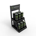 Hot Selling Supermarket Counter Display Stand Bottle Display Rack With Customized Logo for sale