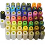 Multi-color Optional 20/2 30/2 40/2 50/2 Polyester Sewing Thread Spun Polyester Sewing Thread for sale